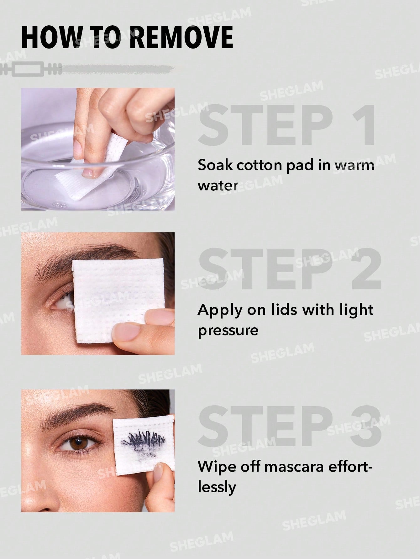 SHEGLAM All-in-One Volume & Length Mascara How to Use - Emberil Pakistan