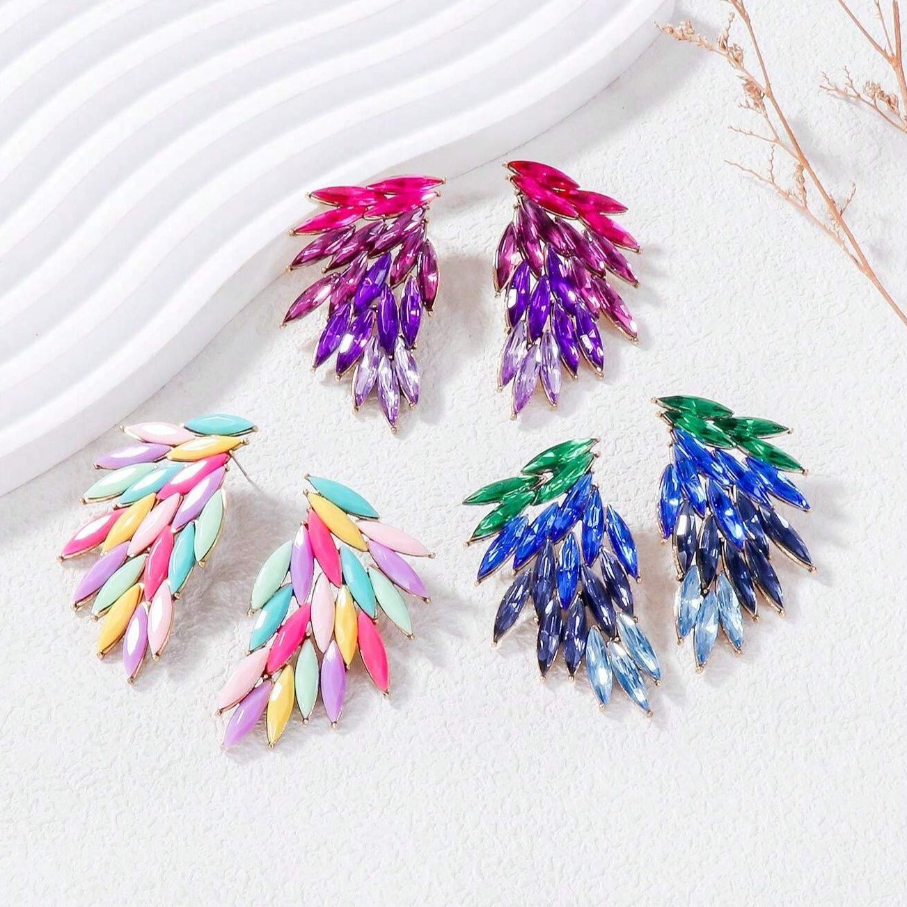 Dazzling Diamond Earrings-Emberil