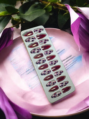 Pink Bloosom Nails Set