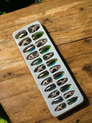 Glossy Cow Print Nails Set