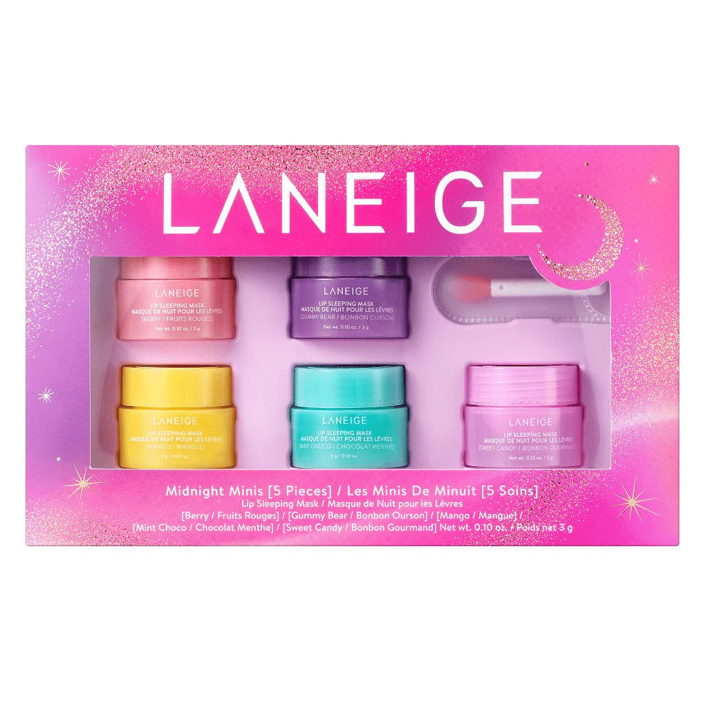 LANEIGE Midnight Minis: Lip Sleeping Mask Set (Pack of 5) - Emberil - Pakistan - Box View