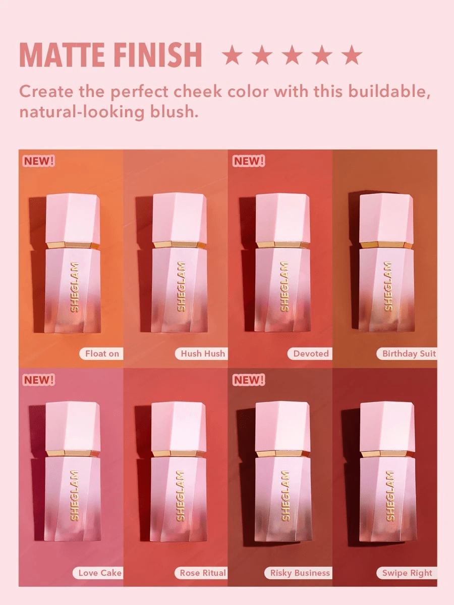 Color Bloom Liquid Blush Matte Finish - Liquid Blush - Sheglam Pakistan