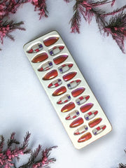 Geometric Luxe Nails Set-Emberil