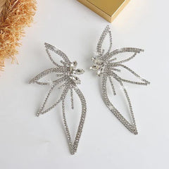 Luxury Floral Statement Earrings (small size)-Emberil