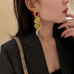 Multi Statement Earrings-Emberil