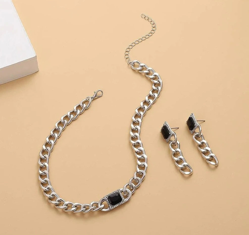 Trendy Bold Chain Set-Emberil