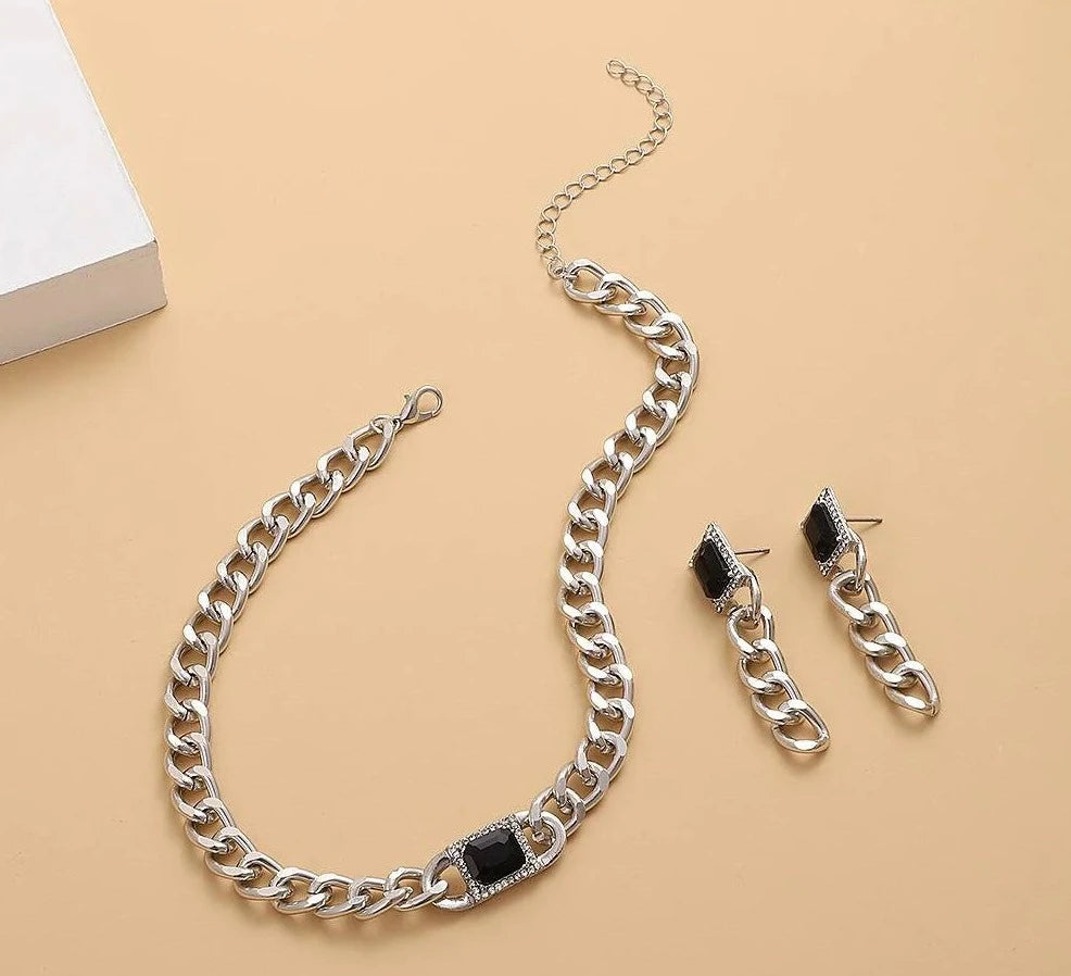 Trendy Bold Chain Set-Emberil