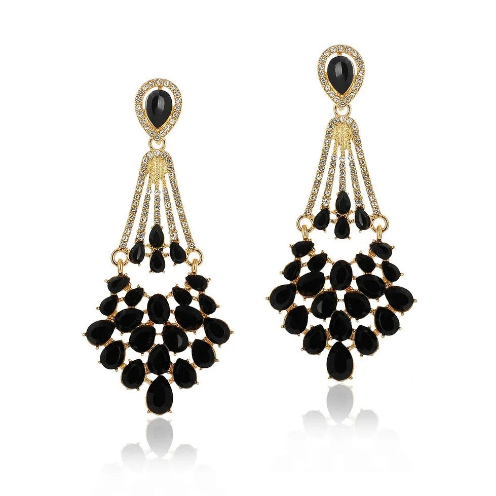 Luxury Water Drop Earrings-Emberil