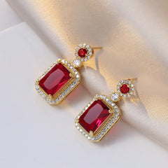 Square Luxury Necklace Set-Emberil