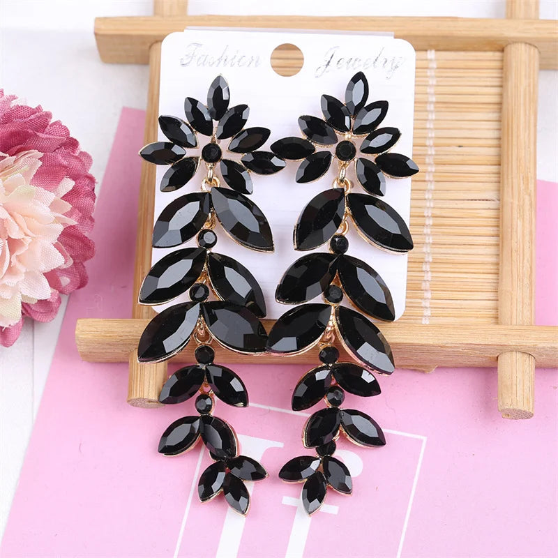 Leaf Long Earrings