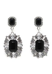 Vintage Classy Crystal Drop Earrings - Emberil