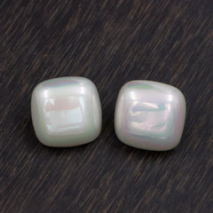 Breeze of Ocean Square Pearl Studs - Emberil