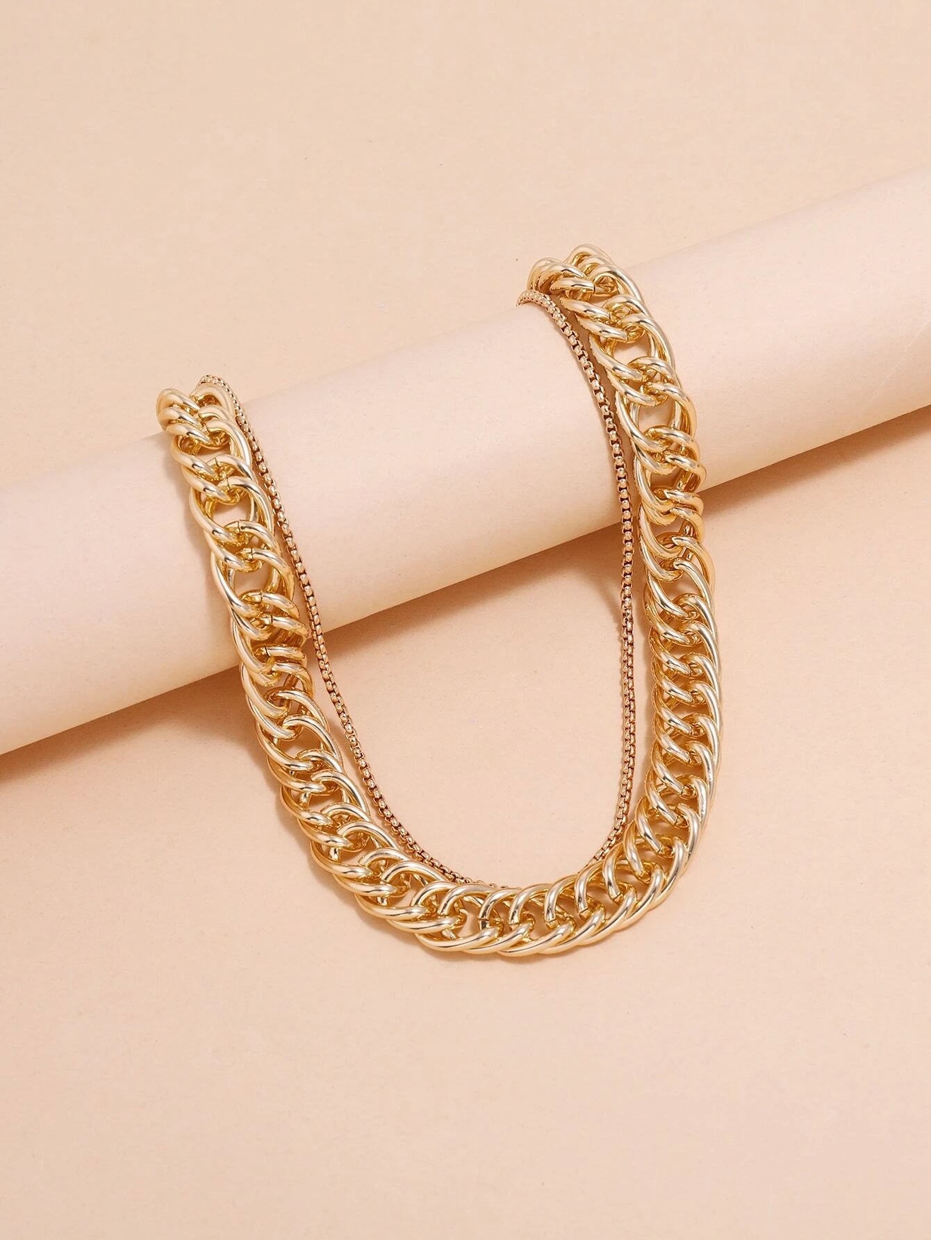 Double Layer Thick Chain - Emberil