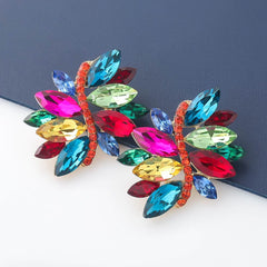 Luxury Crystal Statement Earrings - Emberil