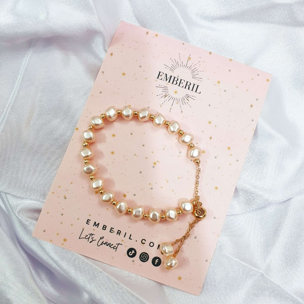 Pearl Beads Bracelet - Emberil