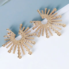 Fireworks Luxury Rhinestone Imitation Pearl Statement Earrings - S925 - Emberil