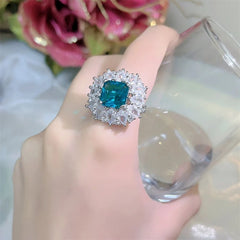 Ocean Blue S925 Ring - Emberil