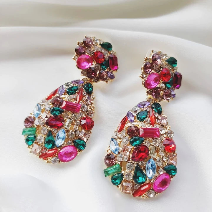 Luxury Drop Of Shine Multi Earrings - Emberil