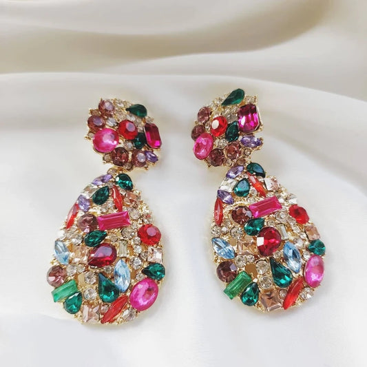 Luxury Drop Of Shine Multi Earrings - Emberil