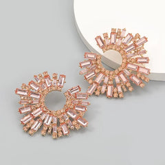 Luxury Rhinestone Statement Earrings