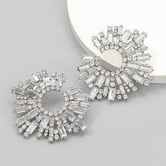 Luxury Rhinestone Statement Earrings