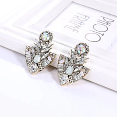 Mix of Colors Luxury Rhinestone Earrings