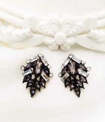 Geometric Bohemia Color Acrylic Crystal Earrings