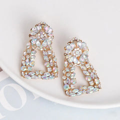 Luxury Crystal Fantasy Rhinestone Statement Earrings - Emberil