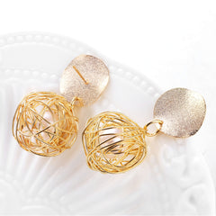 Golden Anomaly Earrings - Emberil