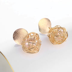 Golden Anomaly Earrings - Emberil