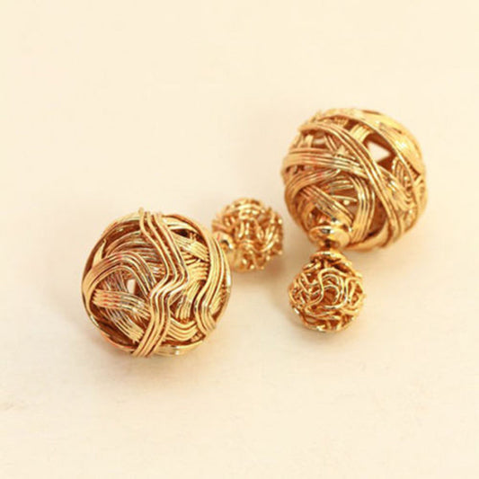 Golden Anomaly Earrings - Emberil