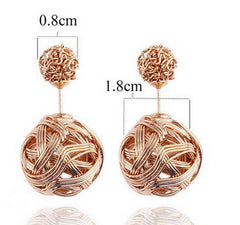 Golden Anomaly Earrings - Emberil