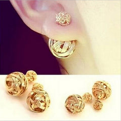Golden Anomaly Earrings - Emberil
