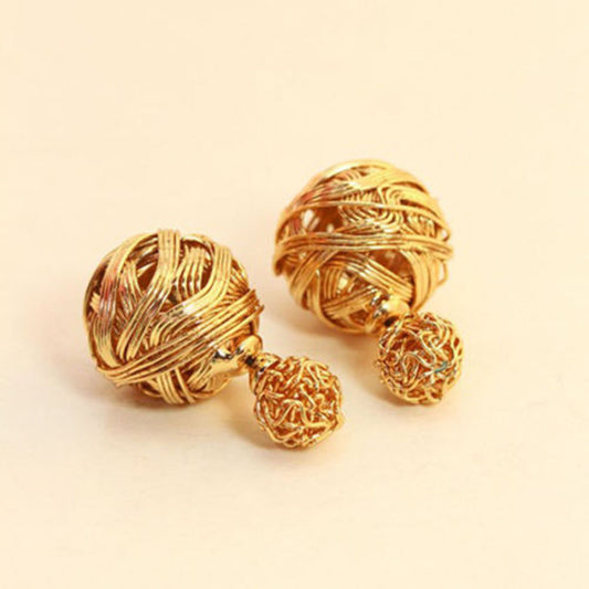 Golden Anomaly Earrings - Emberil