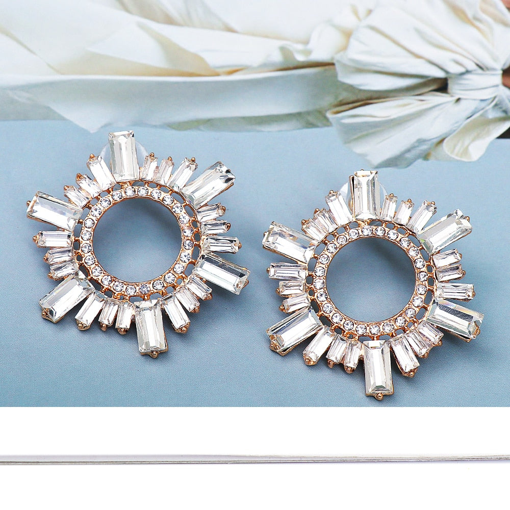 Snowfall Statement Luxury Studs - Emberil