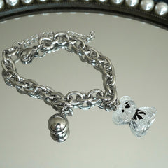 Cute Bear Chain Bracelet - Emberil