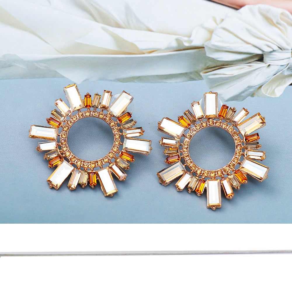 Snowfall Statement Luxury Studs - Emberil