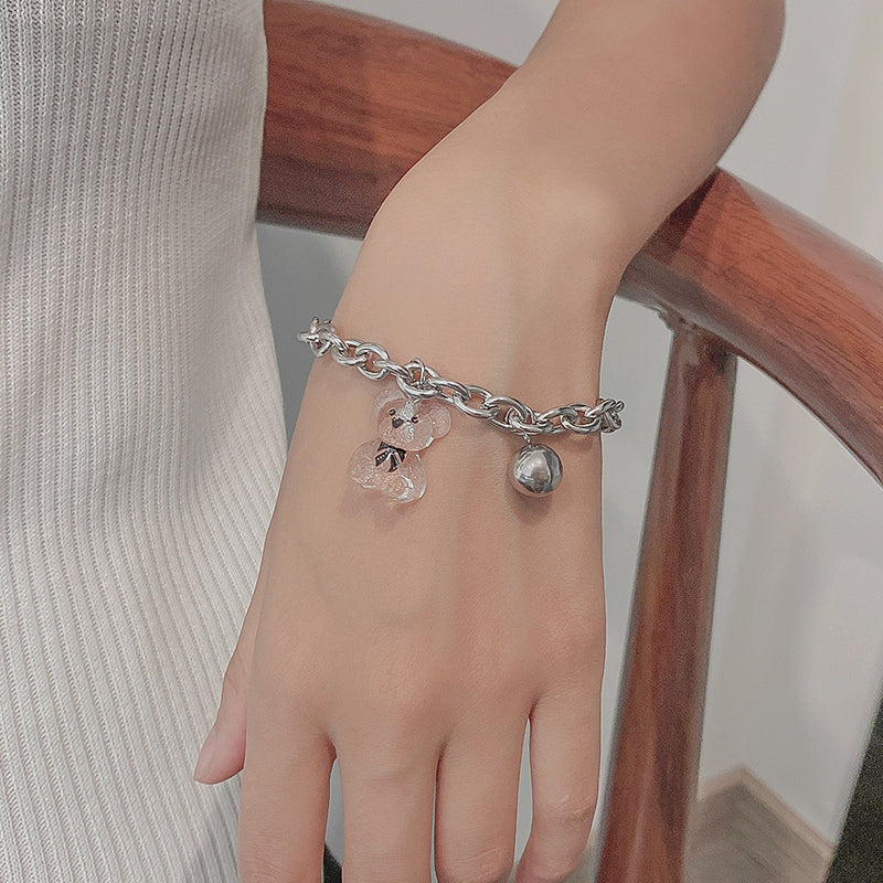 Cute Bear Chain Bracelet - Emberil