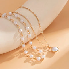 Double Layer Pearl Chain - Emberil