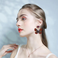 Luxury Butterfly Earrings - Emberil