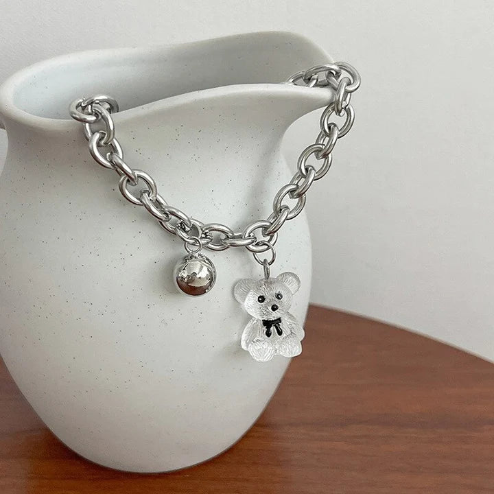 Cute Bear Chain Bracelet - Emberil