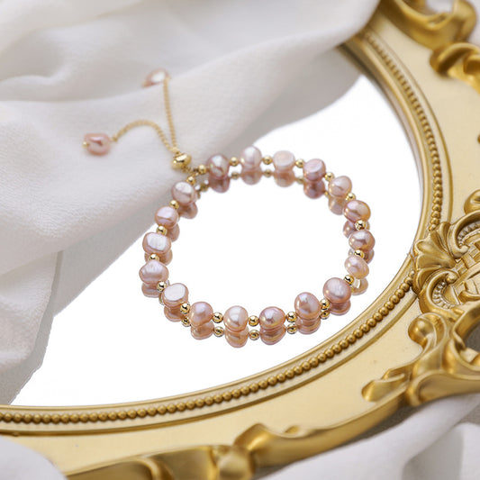 Pearl Beads Bracelet - Emberil