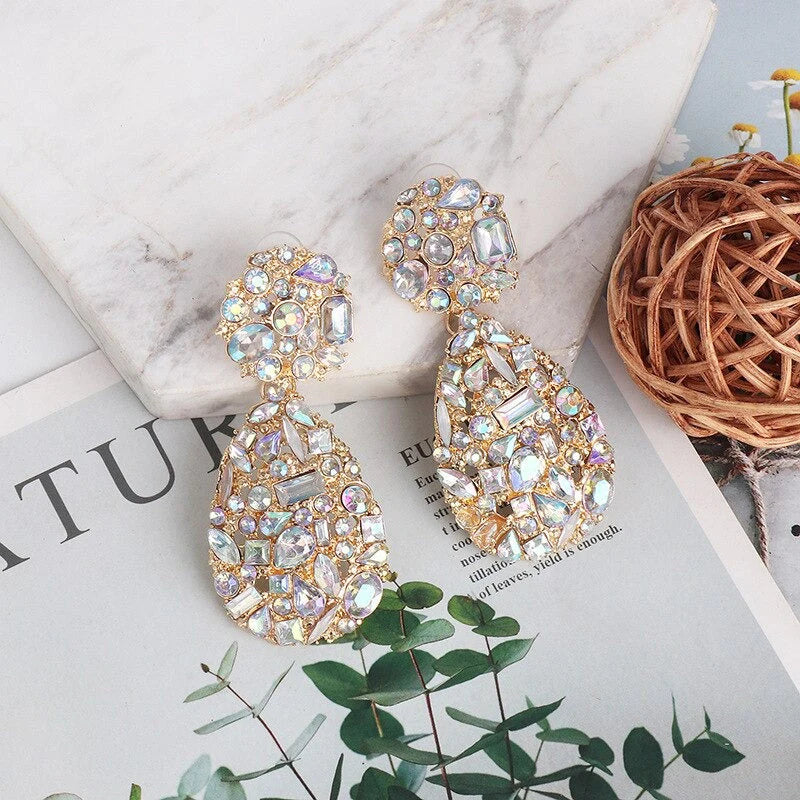 Luxury Drop Of Shine Earrings - Emberil