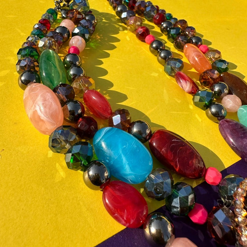 Semi-Precious Stones Necklace - Emberil